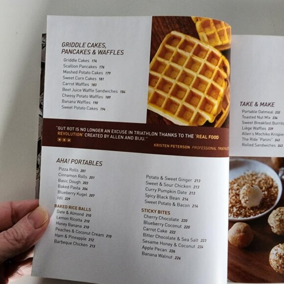 EUC Feed Zone Portables - Athletes Cookbook for On-The-Go Food - Picture 3 of 8